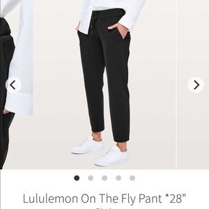 Lululemon On The Fly Pants